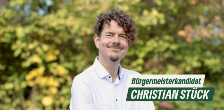 Bürgermeisterkanditat Christian Stück