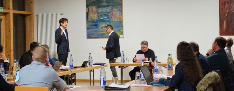 Vereidigung von Christian Stück als Bürgermeister